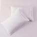 6 Piece Lux Decor Bed Sheets Set Queen Size, HOTEL LUXURY Brushed Microfiber Flat Sheet, Fitted Sheet with 4 Pillow Cases,Deep Pockets, Stain Resistant, Soft & Extremely Durable (Queen , White)