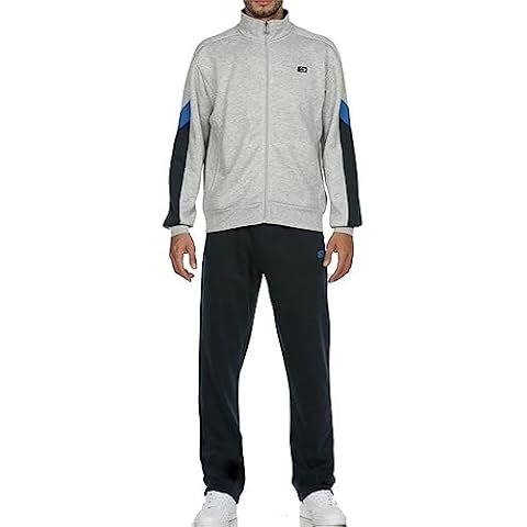 John Smith Hombre Kirie Poliéster Mezcla Traje Jogging Gris Medio Vigoré Cover