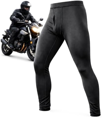 Calça Térmica Masculina Segunda Pele Moto Frio Intenso Com Bragui...