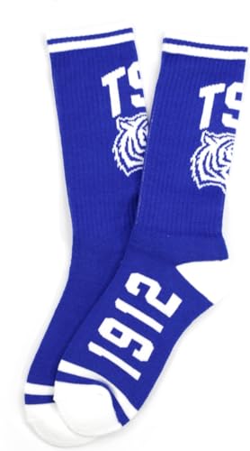 Big Boy Tennessee State Tigers S5 Mens Athletic Socks [Royal Blue] - ID#44768