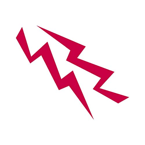 Image of Lightning Bolt - Vinyl Decal Sticker - 4.5 inch x 3.75 inch - Red