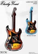 Elvisly Yours Neon Guitar Wall Clock : Amazon.co.uk: Home & Kitchen