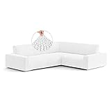 Sectional Sofa Cover - Corner Couch Cover - Corner Slipcover - Soft Polyester Fabric Slipcovers -...