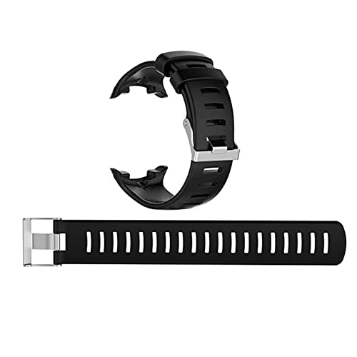 Silicona para relojes D4 negra con alta flexibilidad y diseño elegante 7