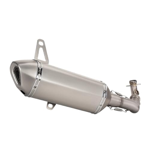 Tuyau d'échappement complet VESPA GTS300 2008-2023 en acier inoxydable titane