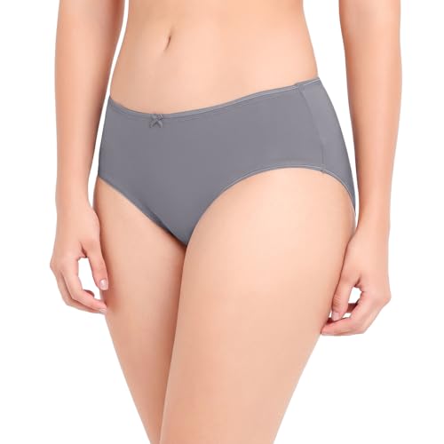Image of juliet Cotton Hipster Premium Panties Set of 5 Full Coverage Stretchable Fabric