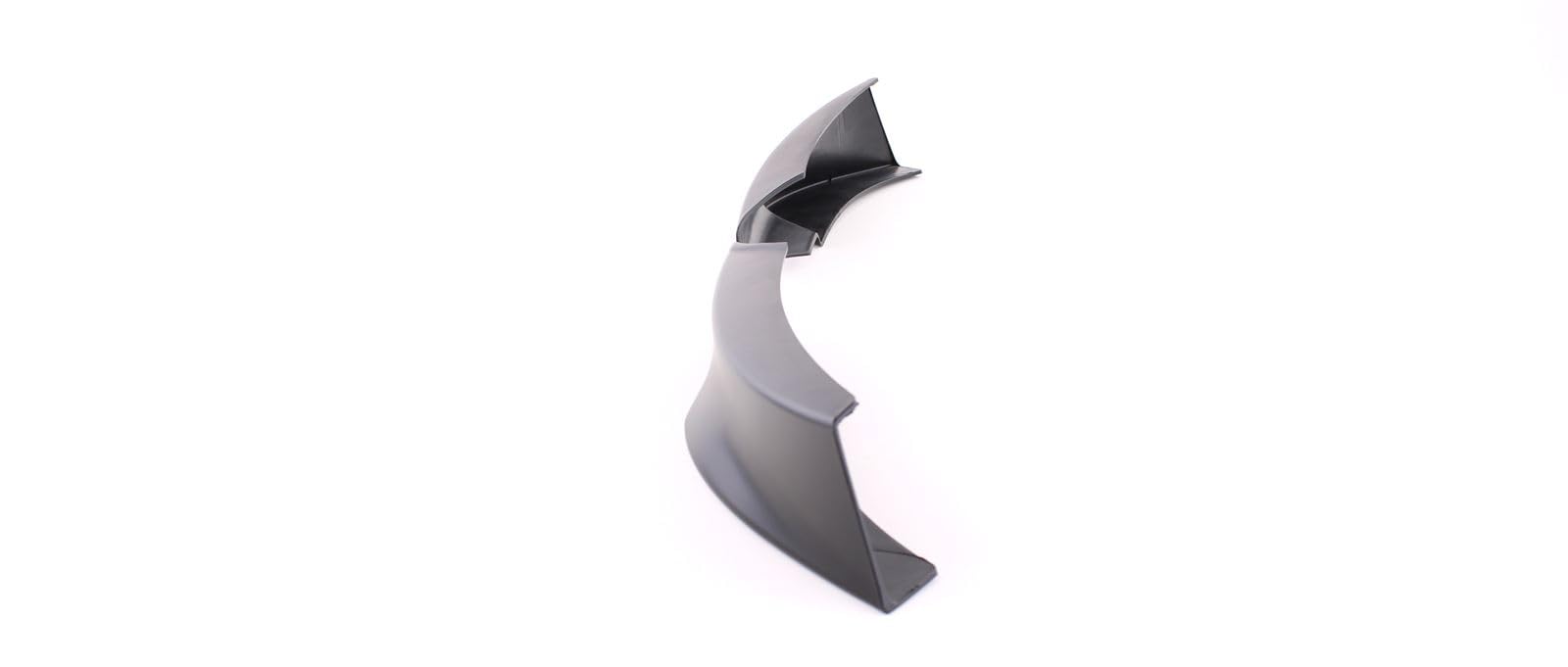 Front Spoiler Flaps Splitter Schwarz Matt passt für 3er BMW E90 E91 08-12