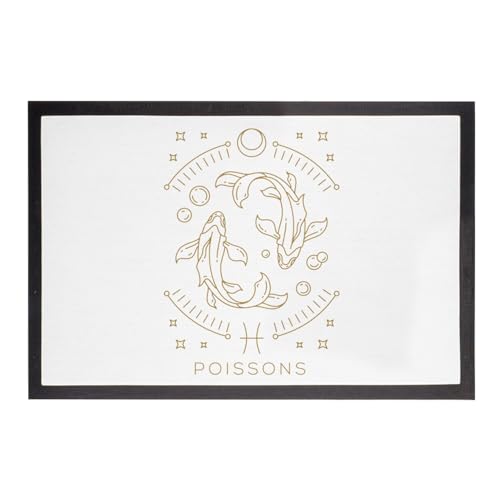 Paillasson Poisson zodiaque astres cadeau idéal astrologie bohème