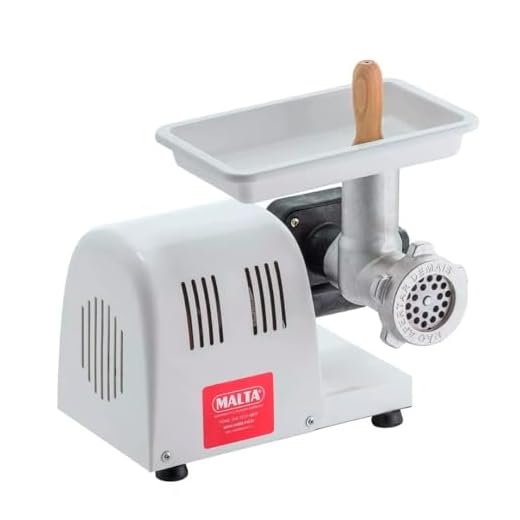 Moedor e Extrusor Elétrico Industrial Boca 5 Bivolt Malta Branco