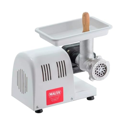 Moedor e Extrusor Elétrico Industrial Boca 5 Bivolt Malta Branco