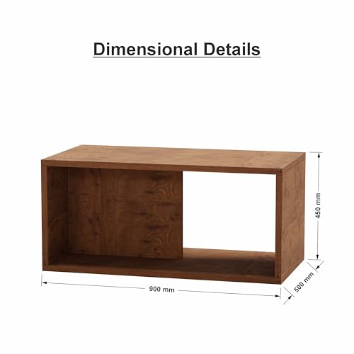 Image of Modern Coffee Table, Cherry Pine, 90x50x45cm