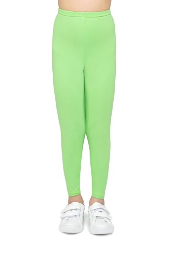 Leggings doux en coton pour filles aux couleurs vives et classiques
