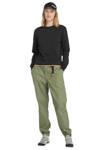 Timberland Brushed Back Crew Black S Mujer