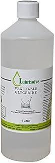 1 Litre Vegetable Glycerine EP/USP Grade, Non-GMO, Odourless & Colourless (1 Litre)