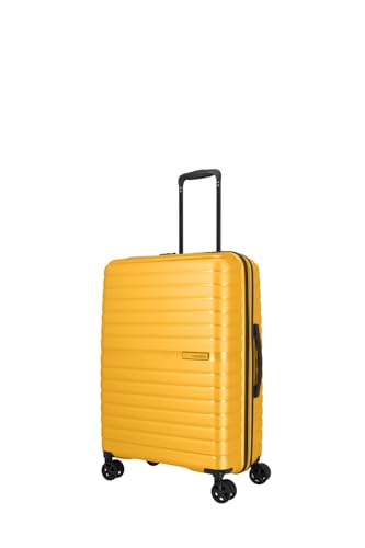 Travelite 4-Rad Hartschalenkoffer mittelgroß 67 Liter, Gepäck Serie TRIENT: Hartschalen Trolley mit TSA Kombinationsschloss, 66 cm
