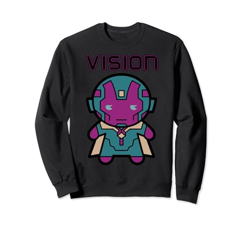 Image of Marvel Vision Kawaii Cute Profile Avenger Sweatshirt