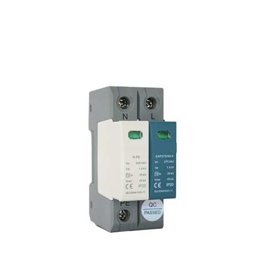 Parasurtenseur 1+NPE 20KA-40KA pour sécuriser l'électroménager de la maison en AC 230V