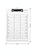 Achiwish Football clipboard for Coaches, Premium Football White Board for Coaches, Waterproof Football Dry Erase Board for Coaches, Double-Sided Football clipboard with Tactics Field & Lineup Planner