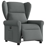 Style élégant et tissu respirant : Ce fauteuil convertible 1 place arbore un tissu gris foncé de haute qualité, à la fois durable et facile à entretenir. Son design moderne s'intègre parfaitement dans votre espace de vie ou votre chambre à coucher.
