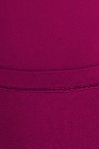 Image of Leggings Depot Women's High Waist Leggings Soft 1 inch Waistband Solid Pants - Regular, Plus, 1X3X, 3X5X