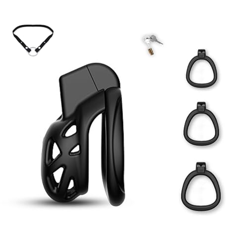 Selgurfos 3d Ventilation Chastity Cage Lock Set With Three Wider Rings And Belt Small Lightweight Cock Cage With Urinal Men Penis Sm Bondage Sex Toys Device For Adult Xs Selgurfos 3d Ventilation Chastity Cage Lock Set With Three Wider Rings And Belt Small Lightweight Cock Cage With Urinal Men Penis Sm Bondage Sex Toys Device For Adult Xs