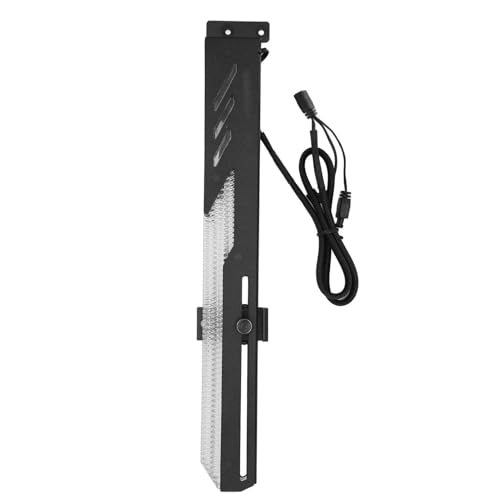 Soporte ajustable para GPU con luz RGB y material metálico miniatura 4