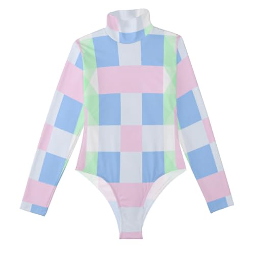 Body de manga larga GuoChe con control de abdomen, ideal para looks de oficina y noche