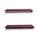 RUBAN Case Compatible with MacBook 12 Inch A1534 - Slim Snap On Hard Shell Protective Cover and Keyboard Cover, Wine RED