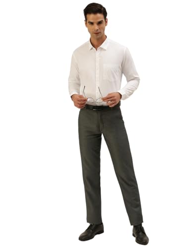 Image of RAMRAJ COTTON Men Full Sleeve Shirt | Prestigious Fit | Elegant Daily Formal Wear