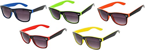 Image of OWL Classic Retro Two -Tone Vintage Smoke Lens Sunglasses Mens and Womens