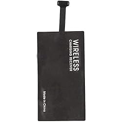 Receptor Cargador Inalambrico Tipo C cersalt Receptor Qi Tipo C, Receptor de Carga inalámbrico Tipo C, Carga inalámbrica rápida Negra Tipo C USB-C Duradero para el hogar del Dormitorio