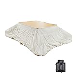 Suave y amigable con la piel: franela suave, suave y esponjosa de la pila larga le proporciona un tiempo cálido y relajante en Kotatsu. Elija el suyo de colores profundos y cálidos con un estilo de espiga con estilo.