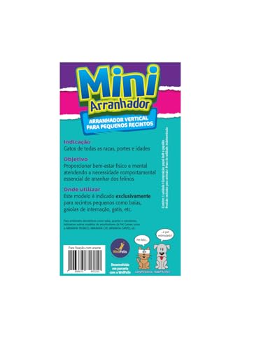Pet Games Mini Arranhador Funcional E Portátil Para Caixa De Tranporte + Catnip - Mini Arranhador Co