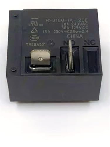 Relais HF2160-1A-12DE 30A 12V 4 broches pour circuits imprimés