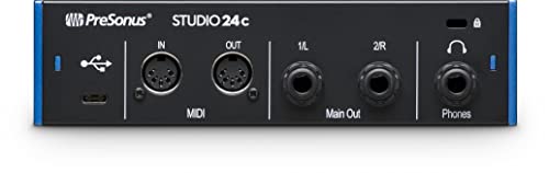 PreSonus Studio 24c, 2 In/2 Out, 192 kHz, USB-C Audio Interface met Studio One Artist DAW, Ableton Live Lite en meer… - Image 4