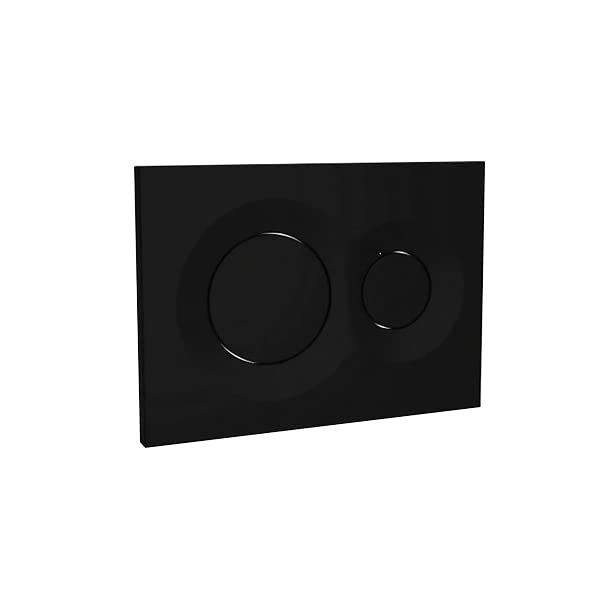 Kohler LYNK Dual-Flush Faceplate - Matt Black -1 Kohler LYNK Dual-Flush Faceplate - Matt Black -1