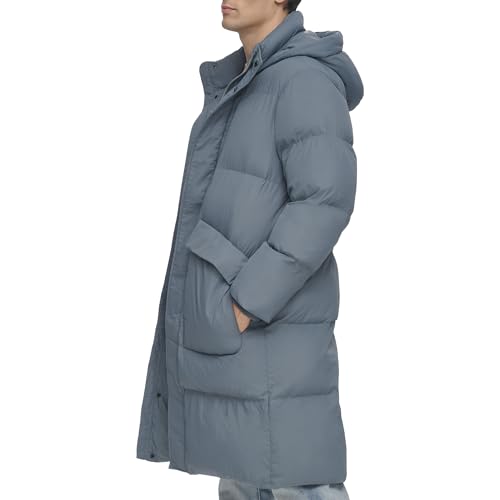 Image of DKNY Mens Nylon Flex Parka