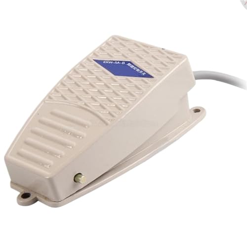 Interrupteur à pédale EKW-5A-B AC 380V commande momentanée gris