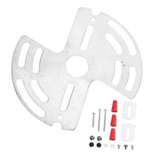 SEWACC Soporte de Montaje para Lámparas de Techo Hierro Kit Práctico para Candelabros Fácil Instalación para Cocina y Salón Resistente y Seguro Compatible con Lámparas de Pared y Techo