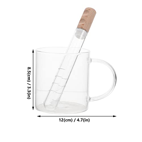 HEMOTON 1 Conjunto de Té Infusor Glasstea Cup Filtro de Té Transparente Colador Colander Kung Fu Té Accesorios de… - Imagen 7