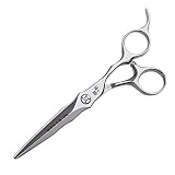 Xiaozhoukeji Forbici multifunzionali, Forbici per Parrucchiere, Forbici di Tessitura per Parrucchieri, Forbici di sorso (Size : Flat Shears)