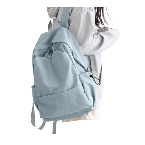 HYC00 Zaino Scuola Media Ragazza Zainetto Università Donna Zaini Scuola Superiore Ragazza Zaino per Scuola Casual Daypack Zaini Scolastici Cartelle Leggero Laptop Bag School Back Pack, Blu