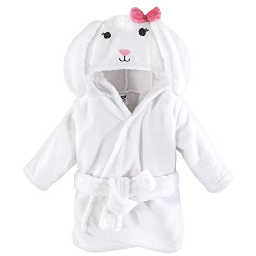 Hudson Baby unisex-baby 2pc Plush Animal Face Bathrobe3