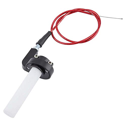 Giro Rápido Twist Throptle Grip & Cable para Motocicleta, Profesional de Larga Duración para Bicicletas de 4 Tiempos, Adecuado para Controladores de
