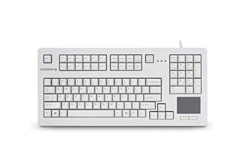 ☆CHERRY　キーボード　G86-61411　カードターミナルタッチパッド搭載 Cherry タッチパッド付きキーボード, キー配列：QWERTY (UK) USB