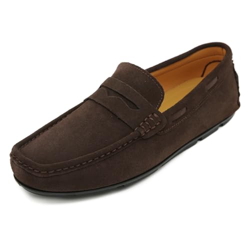 MWX Men's Dress Loafers Casual Slip On Driving Shoes Flats Boat Shoes