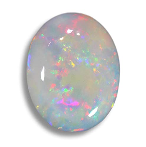 Piedra de ópalo de 9,5 ratti (8,8 quilates) y certificada por GLI Opel Gemstone sin calefacción y sin tratar para hombres y mujeres-AMZ10720, S, Gema
