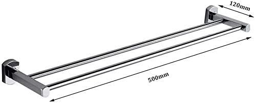 タオルバー タワーハンガー 壁取り付け式 バスルーム ブロンズ タオルレール仕上げ タオルラック 2ポール延長 多層タオルレールホル