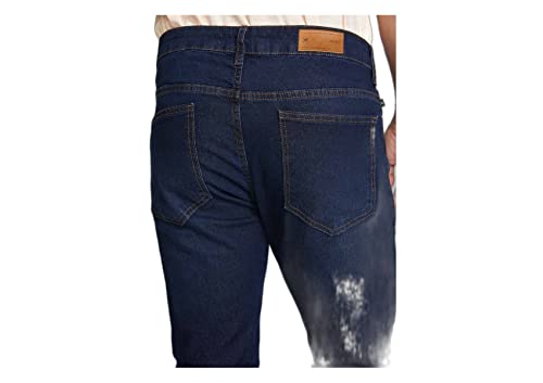 Calça Jeans Masculina Skinny Com Elastano - Azul 038