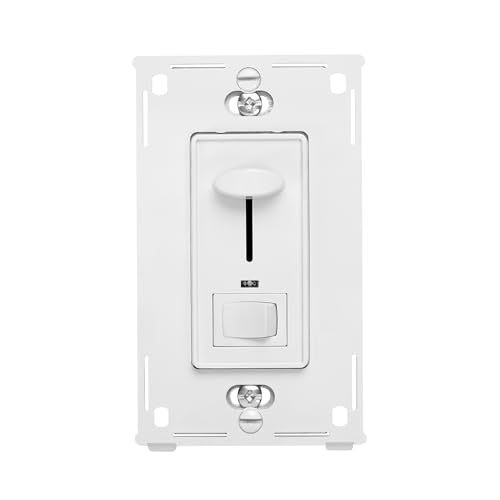 Maxxima MEW-DM622 Dimmer Electrical Light Switch - Featuring Blue Indicator Light thumb #2